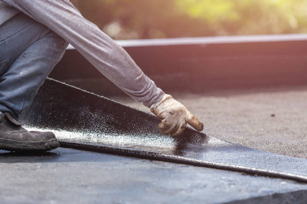 Professional Crawl Space Encapsulation technician working in Richwood, OH